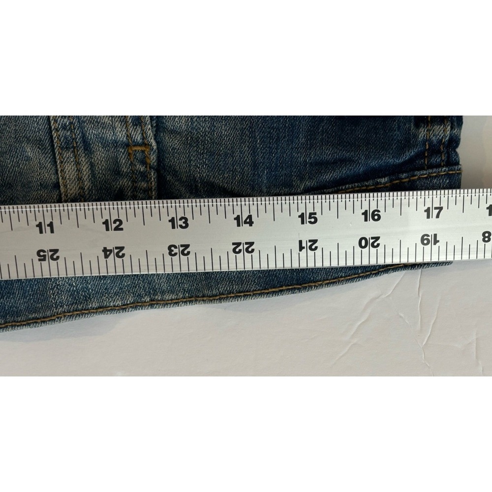 Joe Fresh Womens Denim Jacket Medium Wash Blue Trucker Jean Coat Size Large - Picture 11 of 13